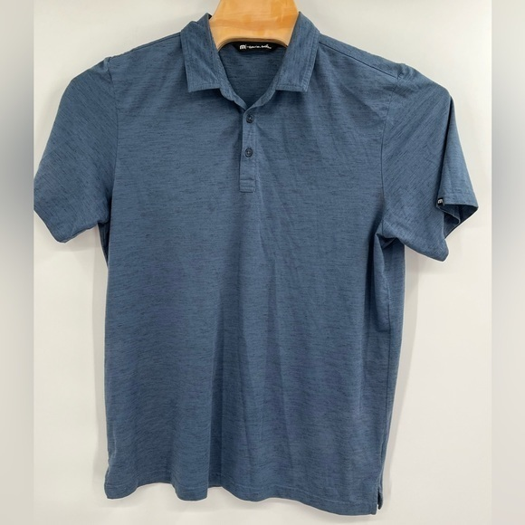 Travis Mathew Other - Travis Mathew Men's Golf‎ Polo Lightweight Short Sleeve Blue Sz L